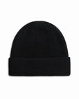 Basic Essentials Cashmere Wool Beanie - Black