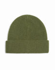 Basic Essentials Cashmere Wool Beanie - Moss
