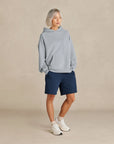 Pulse Heavy Weight Organic French Terry Hood - Mineral