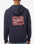 LLRULE Brand Standard Heavyweight Zip Hoodie - Navy
