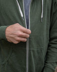 Essential French Terry Hooded zip