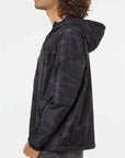 Pacifica Windbreaker - Black Camo