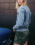 Coastal Fleece Short - Forest Camo