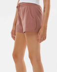 Coastal Fleece Short - rose