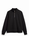 Form Organic Quarter Zip — Black