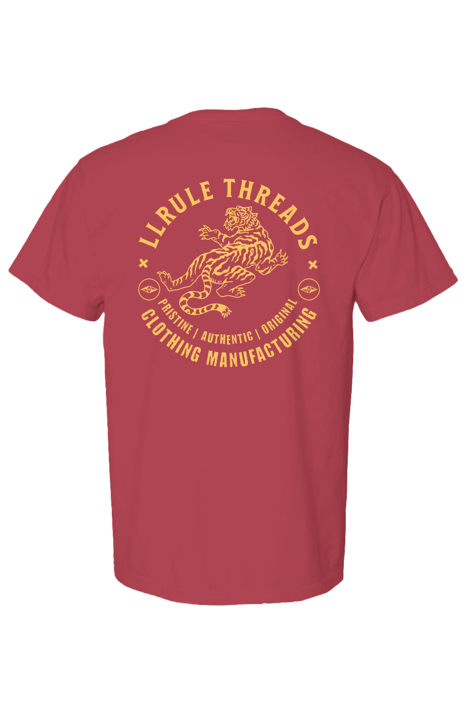 Dyed Heavyweight T-Shirt - Tiger Prints 2