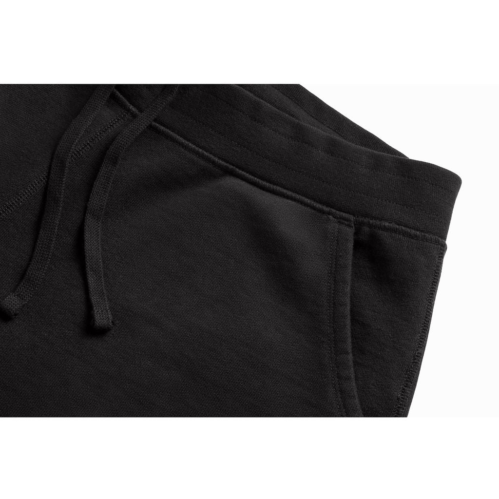 Single welt rear pocket detail, LLRULE Essentials Organic Cotton French Terry Pant