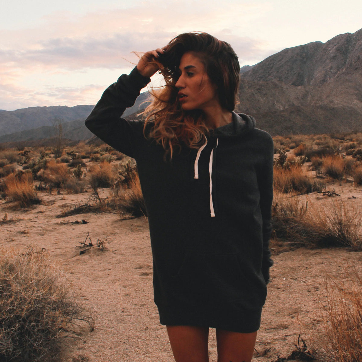 CoreSoft Hooded Pullover Dress 