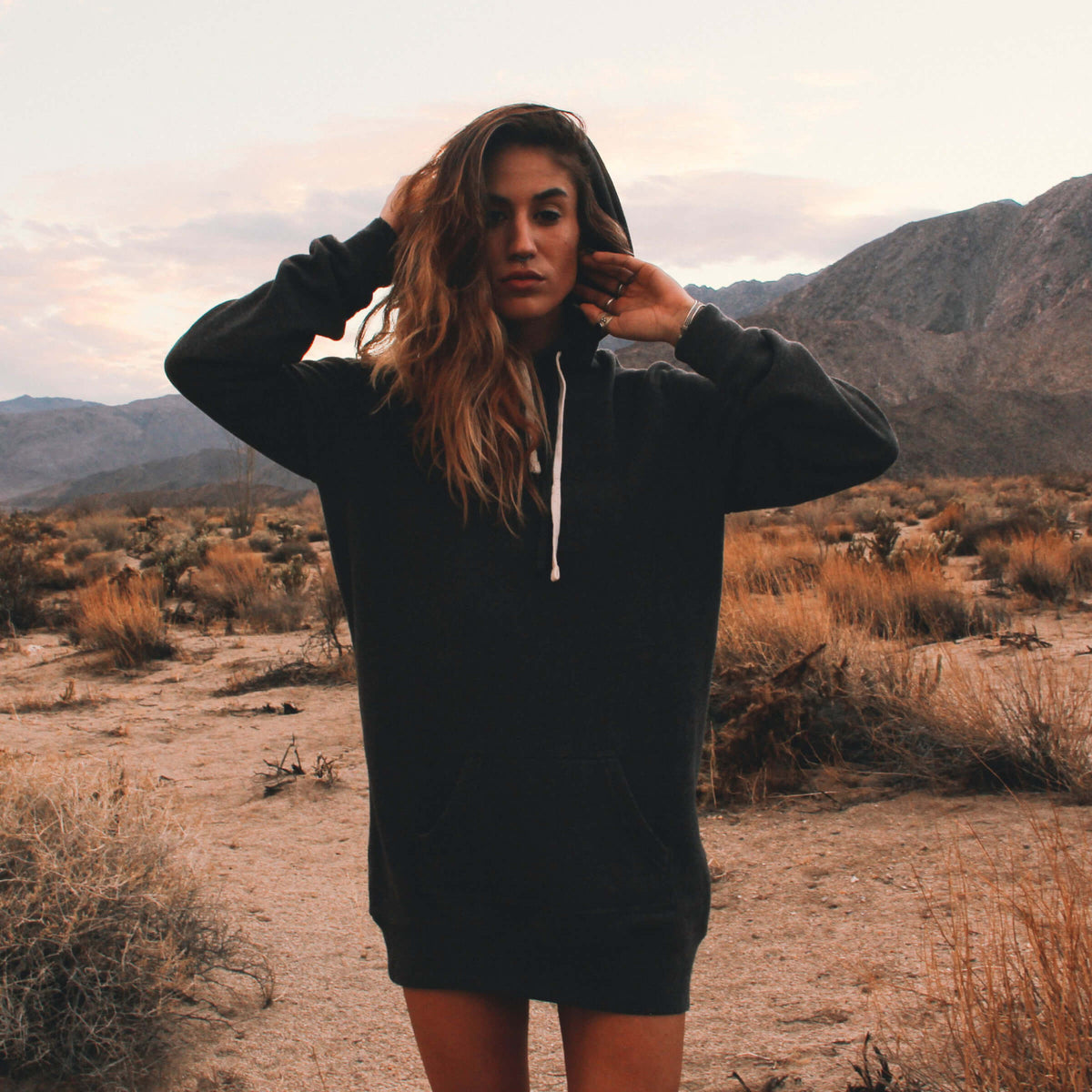 CoreSoft Hooded Pullover Dress 