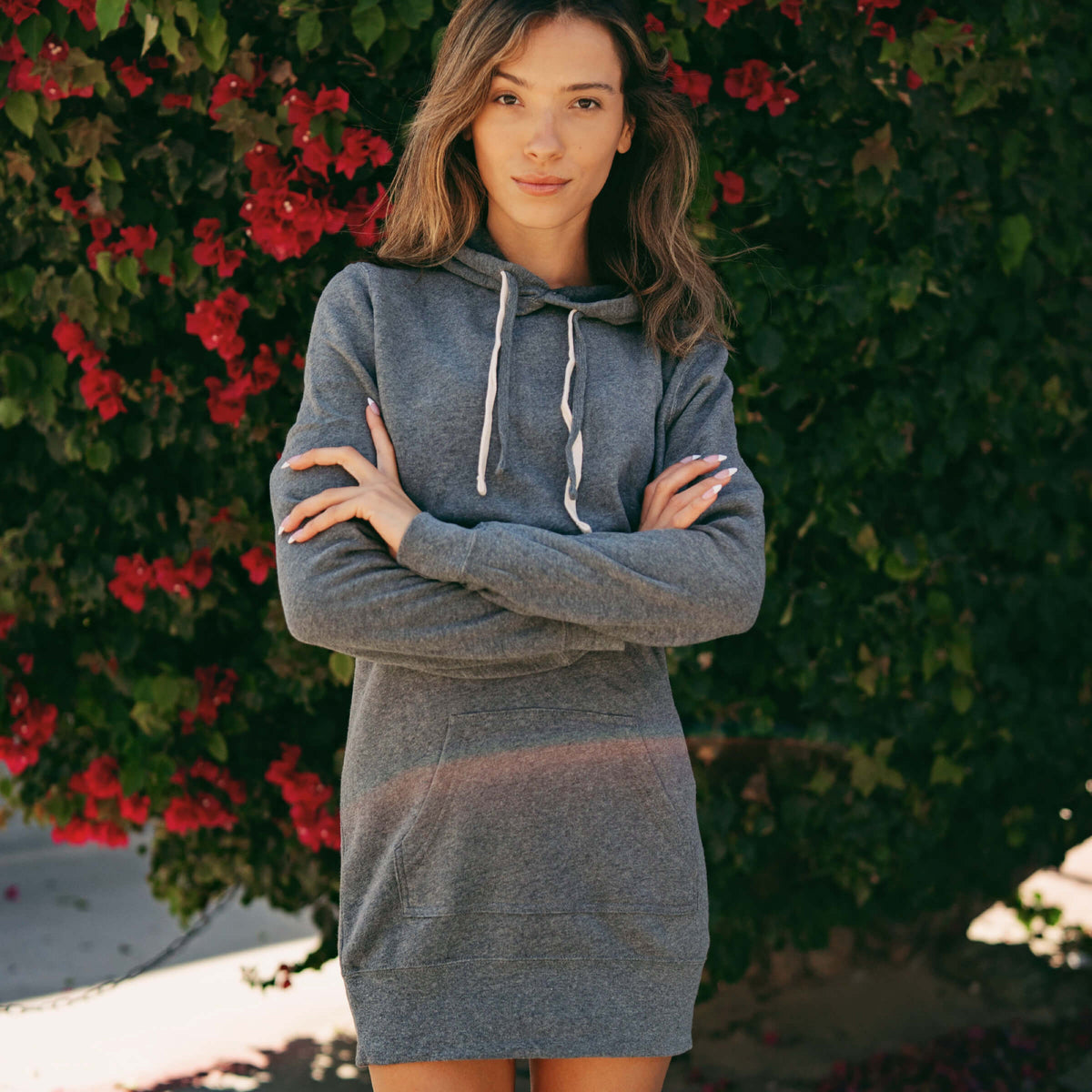 CoreSoft Hooded Pullover Dress 