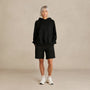 Pulse Heavy Weight Organic French Terry Hood - Black