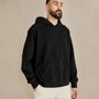 Pulse Heavy Weight Organic French Terry Hood - Black