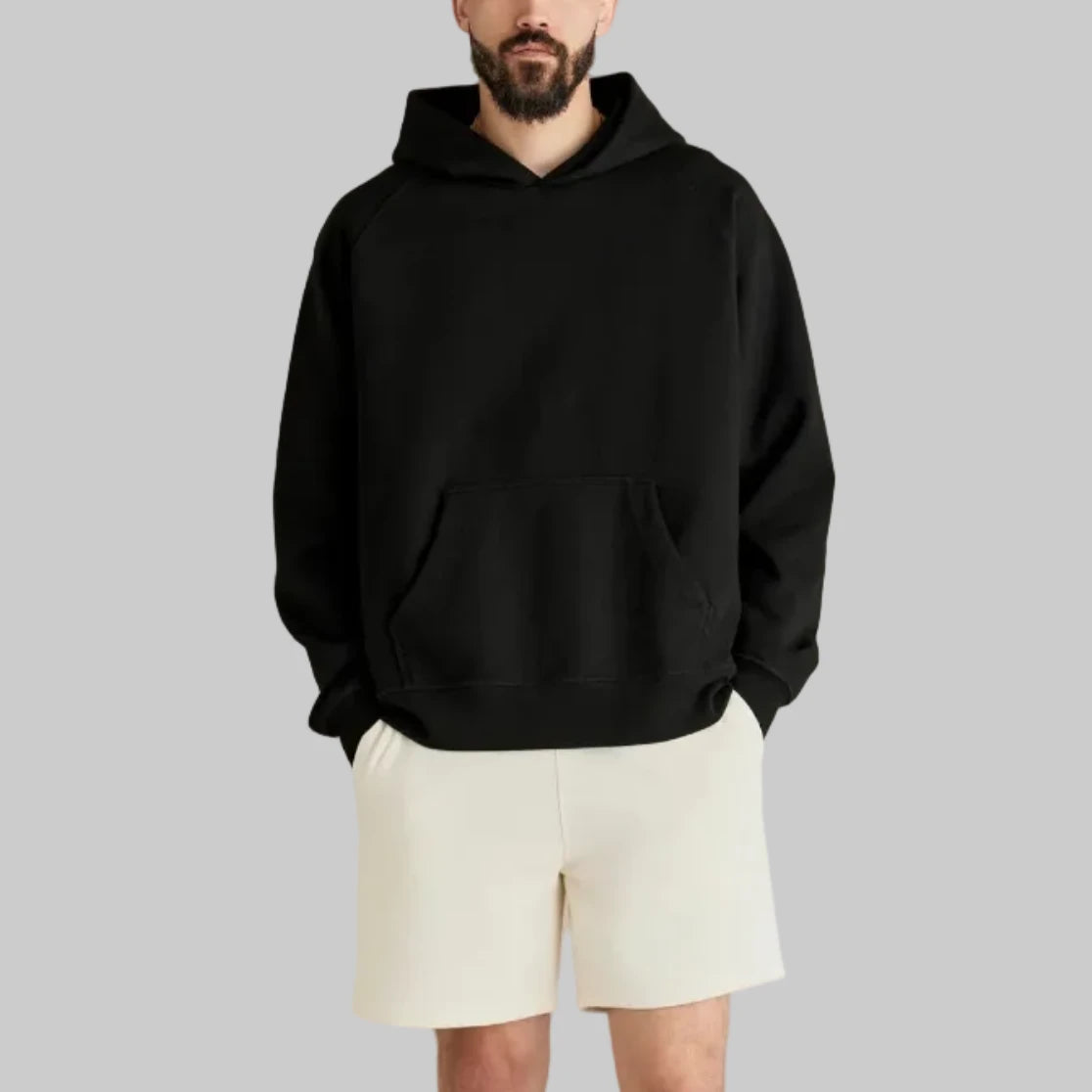 Pacifica Heavy Weight Organic French Terry Hood #black img_2