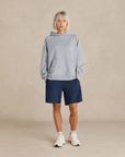 Pulse Heavy Weight Organic French Terry Hood - Mineral