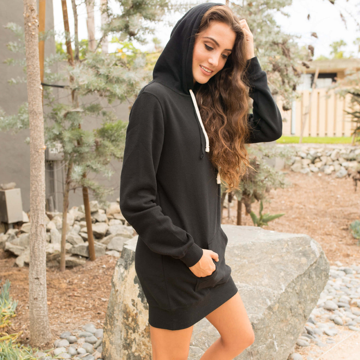 CoreSoft Hooded Pullover Dress 