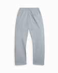 LLRULE Pulse Organic French Terry Pant in Mineral, back view