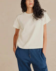 Basic Heavyweight Organic Tee - Natural