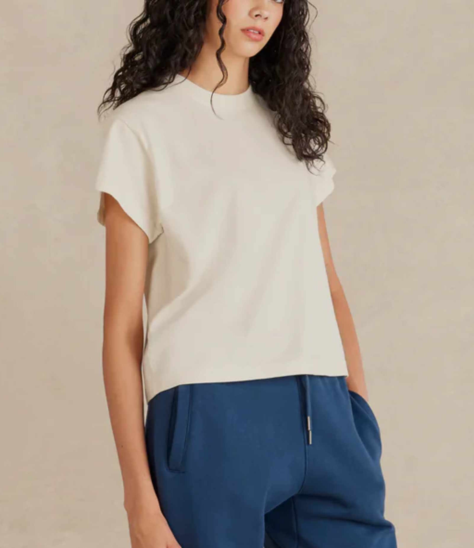 LLRULE Essence Heavyweight Organic Tee - Natural organic cotton — Natural