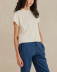 Basic Heavyweight Organic Tee - Natural