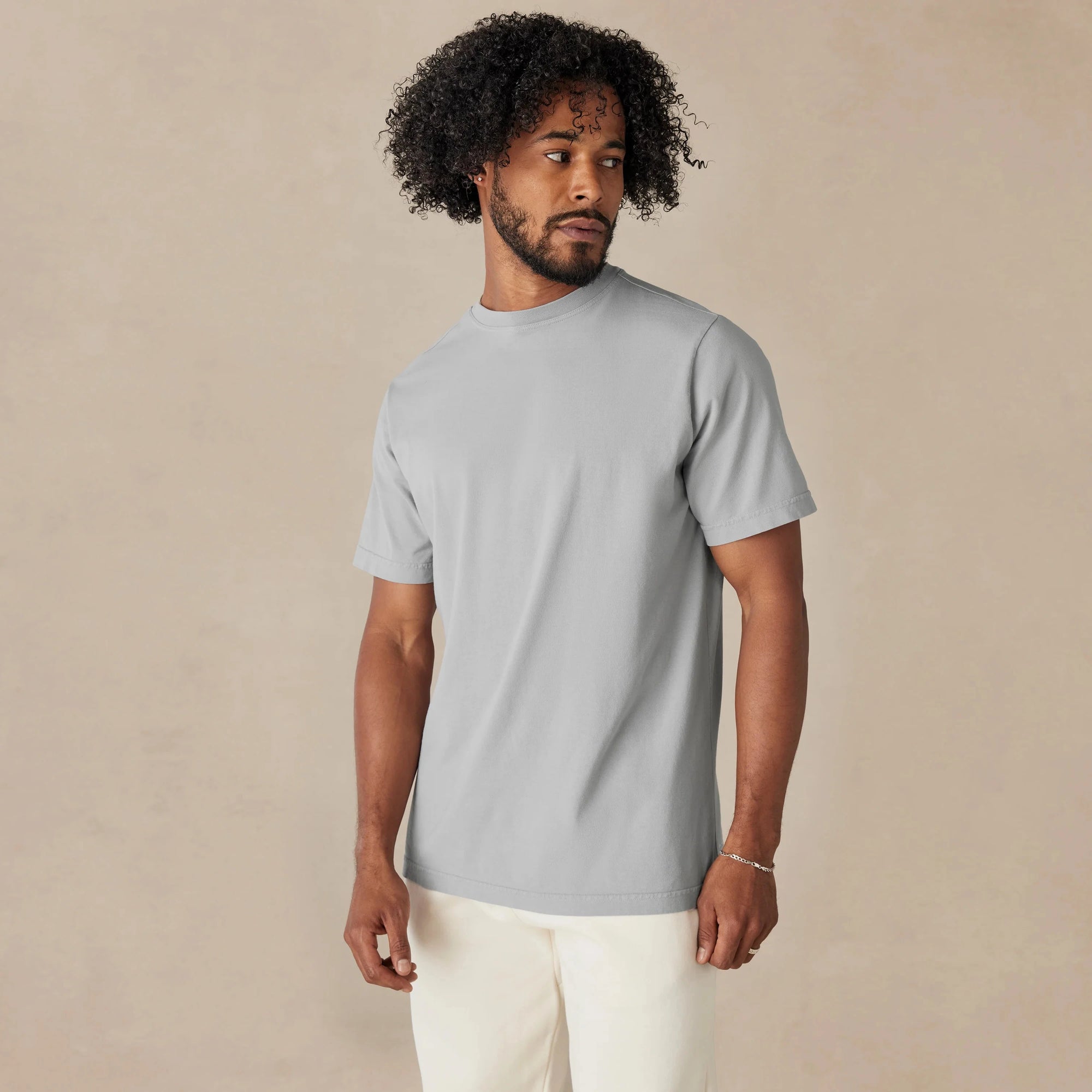 LightHouse Heavyweight Organic Tee - Nickel