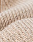 Essential Cashmere Wool Beanie - Oat