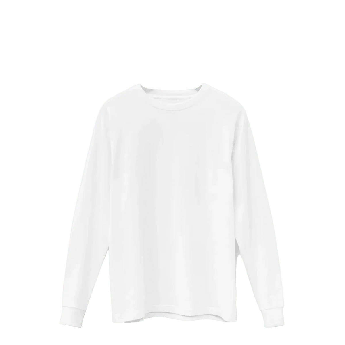 Supima® Cotton Long Sleeve Tee #white img_2
