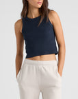Simple Organic Cropped Tank