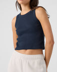 Simple Organic Cropped Tank