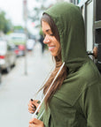 Essential French Terry Hooded zip