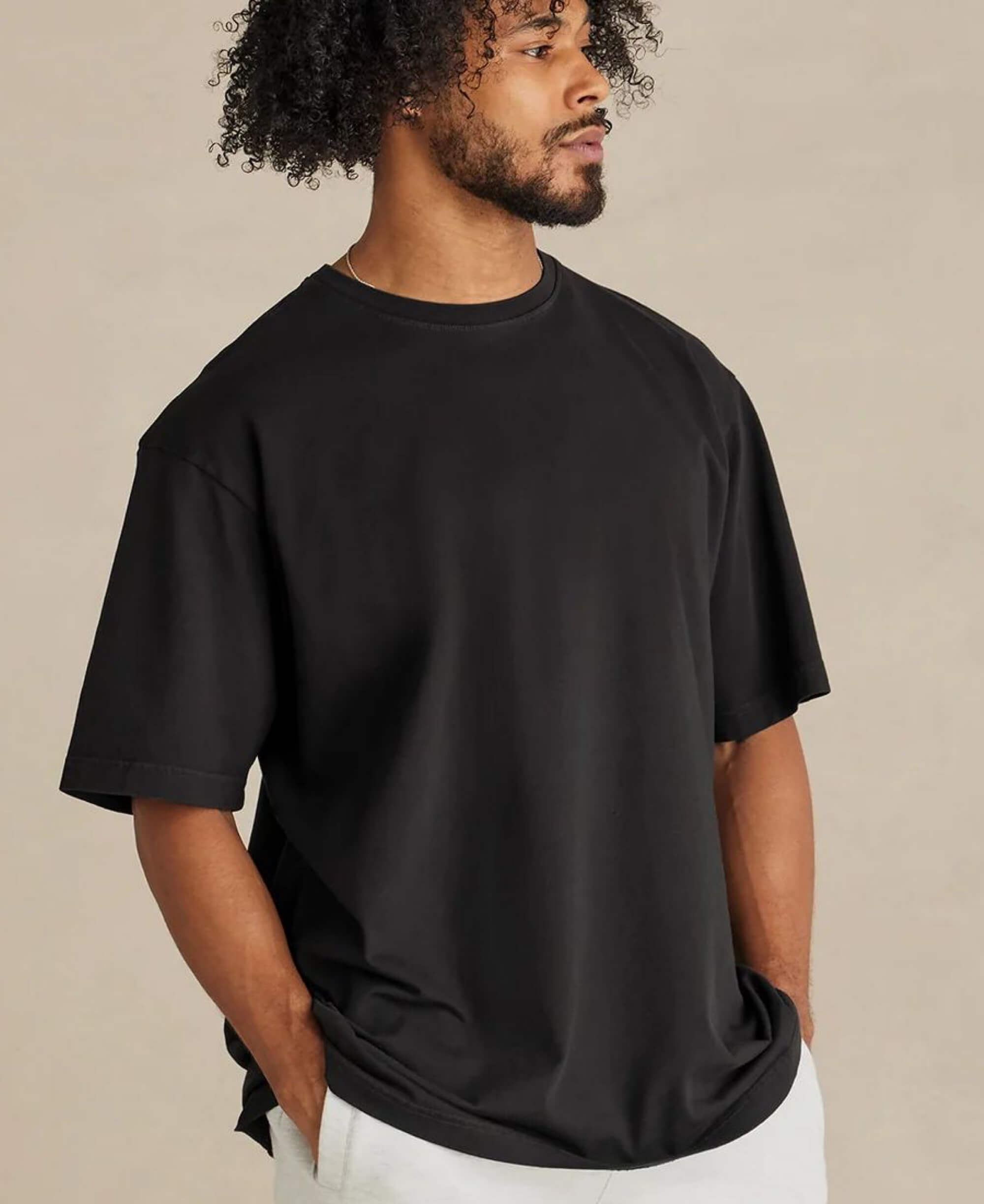 LightHouse Heavyweight Organic Tee - Black