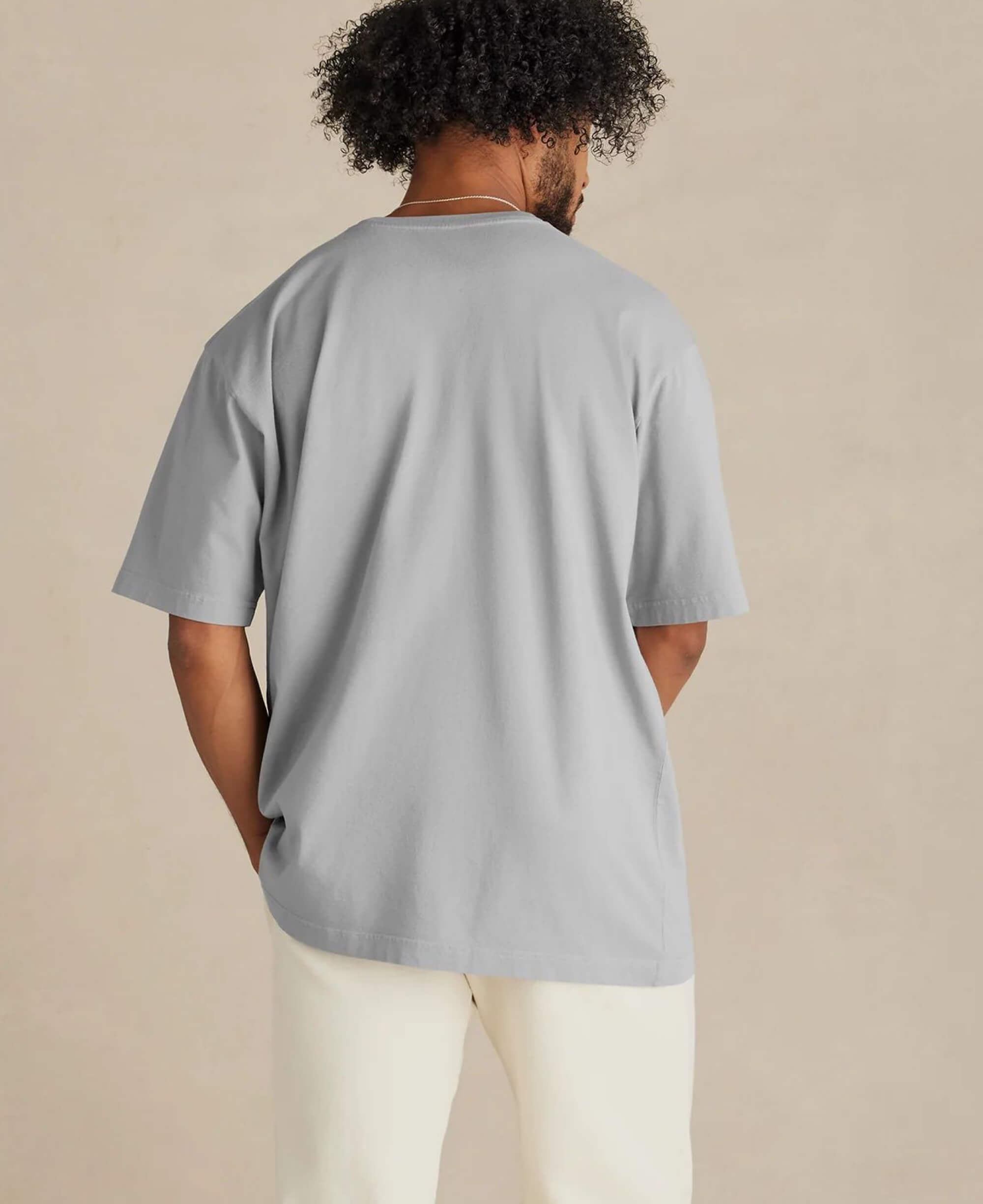 LightHouse Heavyweight Organic Tee - Nickel