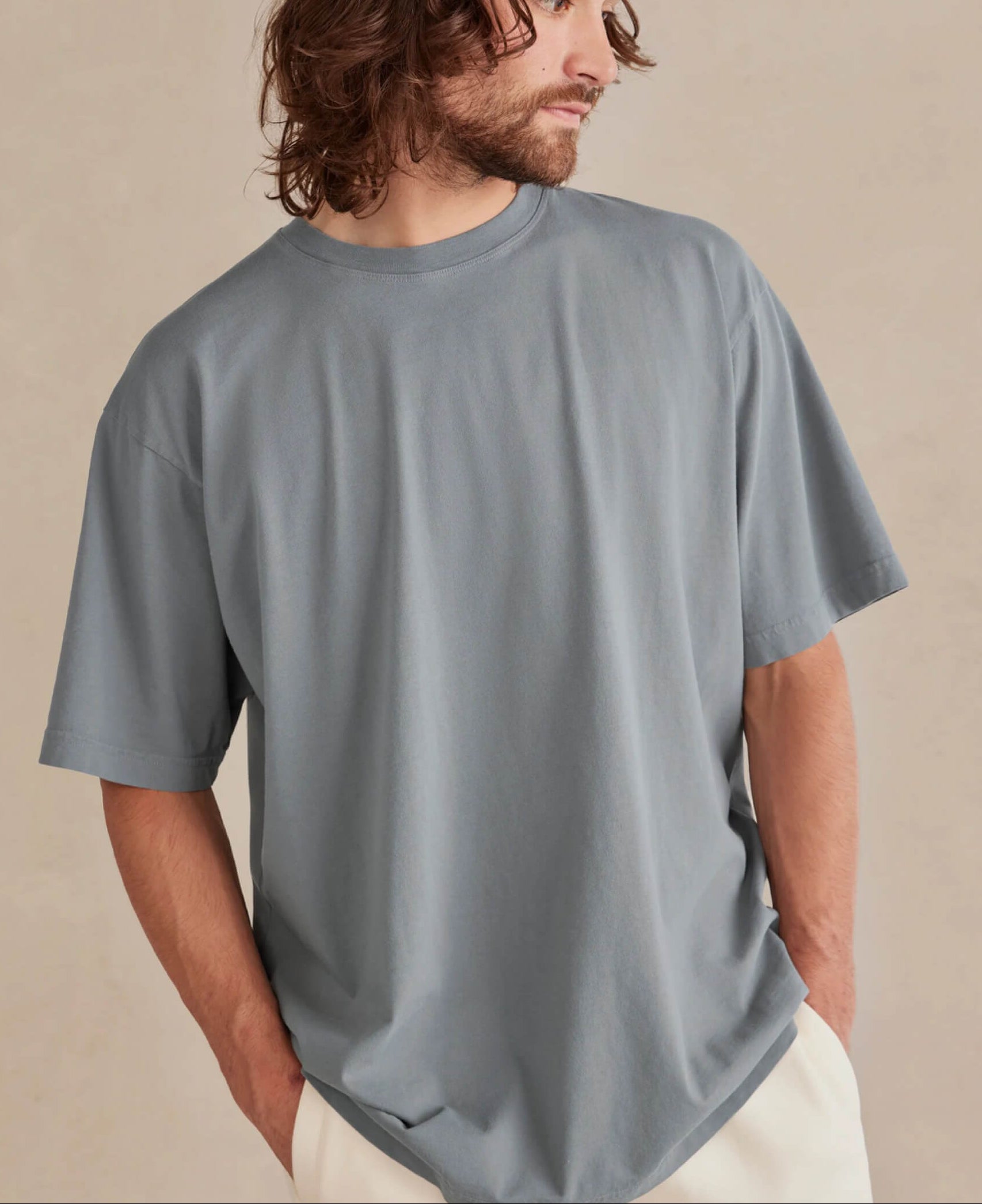 LLRULE LightHouse Heavyweight Organic Tee in organic cotton