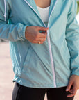 Pacifica Windbreaker - Aqua