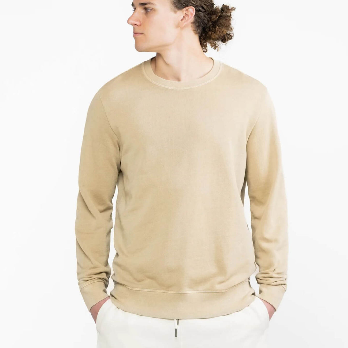 Form Organic French Terry Crew #Dune img_1