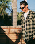 Ridgeline Flannel - Olive & Black