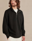 Form Organic Quarter Zip — Black