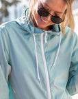Pacifica Windbreaker - Aqua