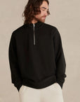 Form Organic Quarter Zip — Black