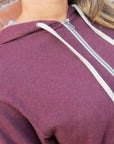 Essential French Terry Hooded zip