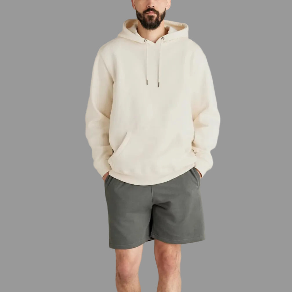 LLRULE Form Organic Brushed Hood in organic cotton