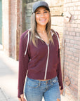 Essential French Terry Hooded zip