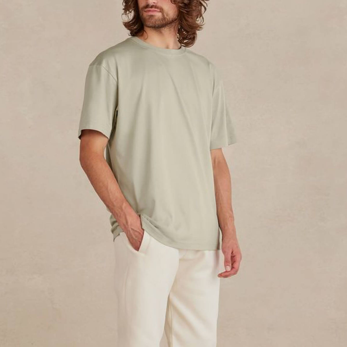 llrule Supima Essentials Tee #Meadow img_2