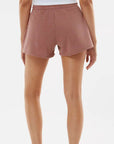 Coastal Fleece Short - rose