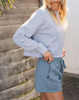 Cropped Lightweight Crew