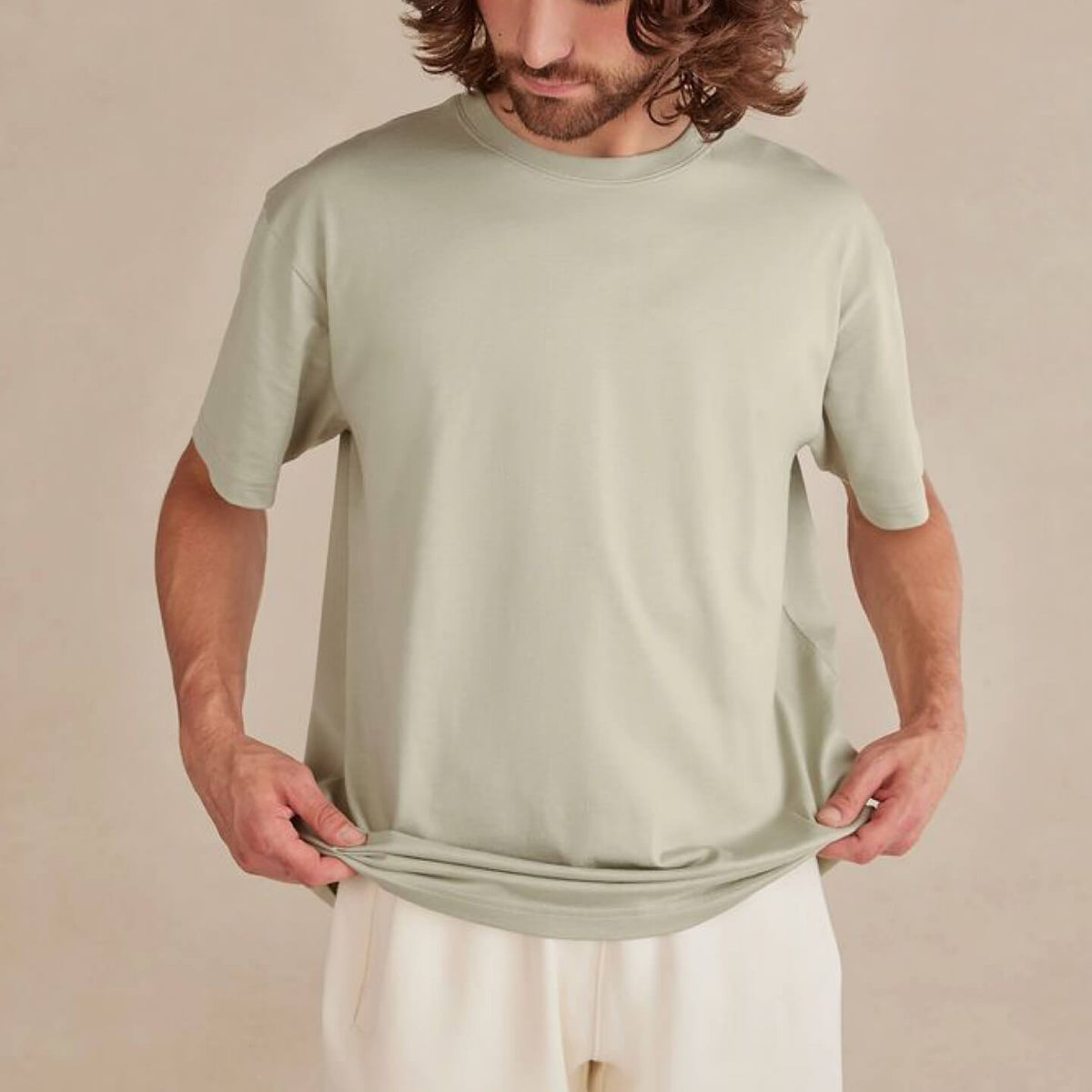 llrule Supima Essentials Tee #Meadow img_1