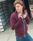 Essential French Terry Hooded zip