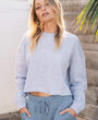 Cropped Lightweight Crew